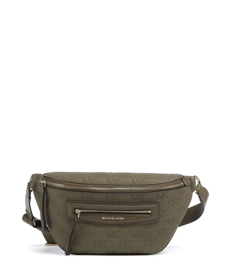 Michael Kors Jet Set Travel Medium Marsupio loden