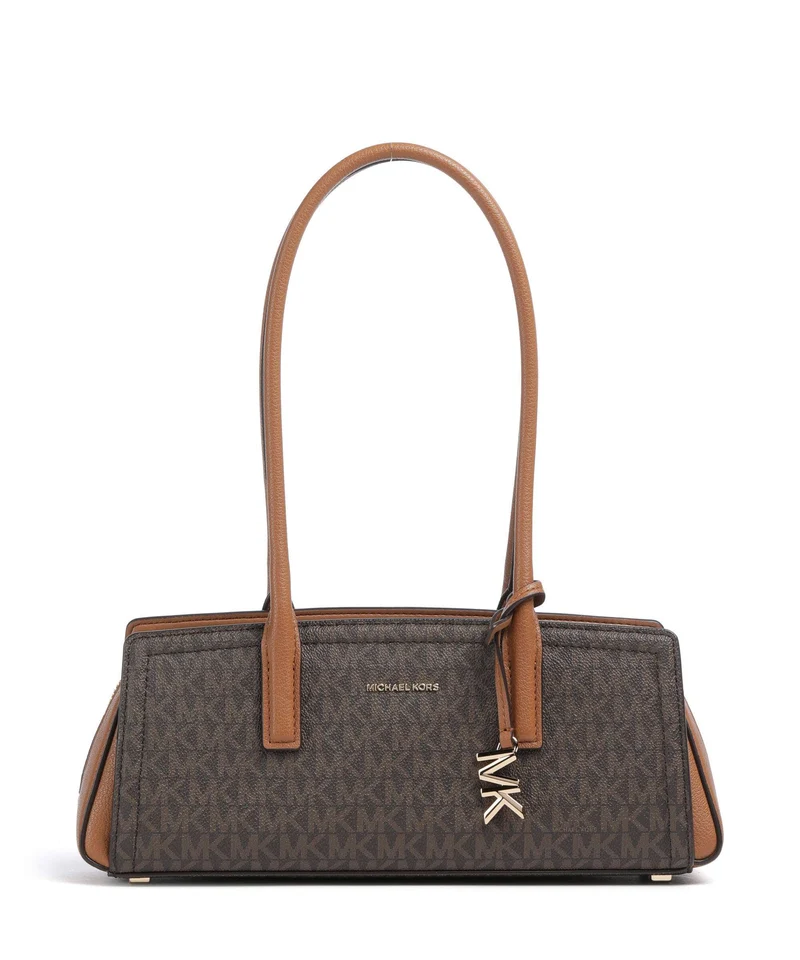 Michael Kors Laila Small Borsa a spalla brown/acorn