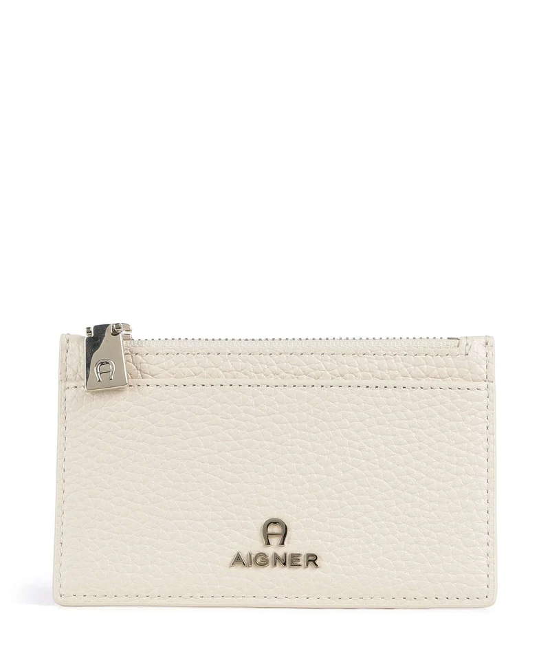 Aigner Ivy Porta carte di credito macadamia white