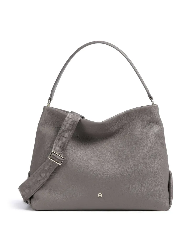 Aigner Paola M Borsa hobo ash grey