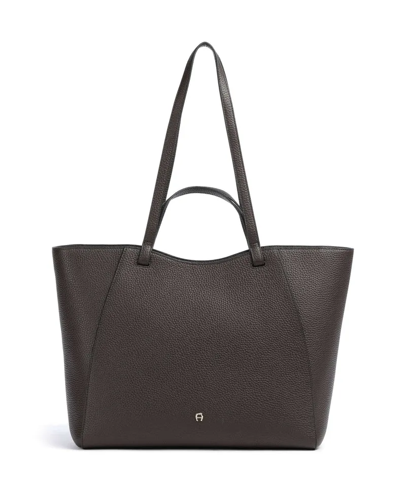 Aigner Pura L Borsa shopper soil brown