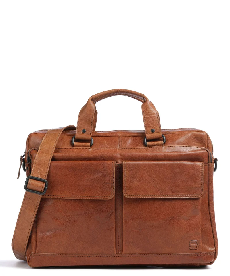 Spikes & Sparrow Bronco Cartella cognac