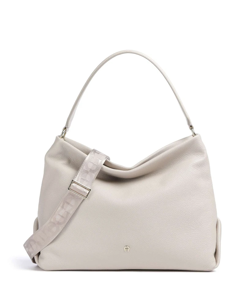 Aigner Paola M Borsa hobo fog beige