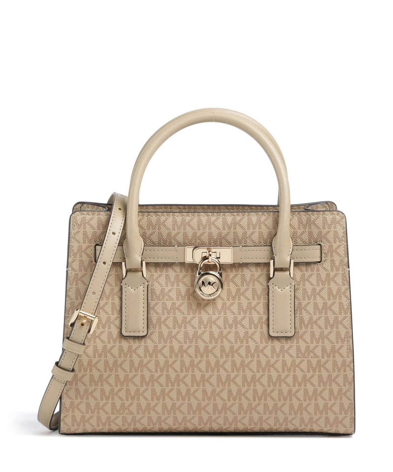 Michael Kors Hamilton Moderne Small Borsa a mano khaki