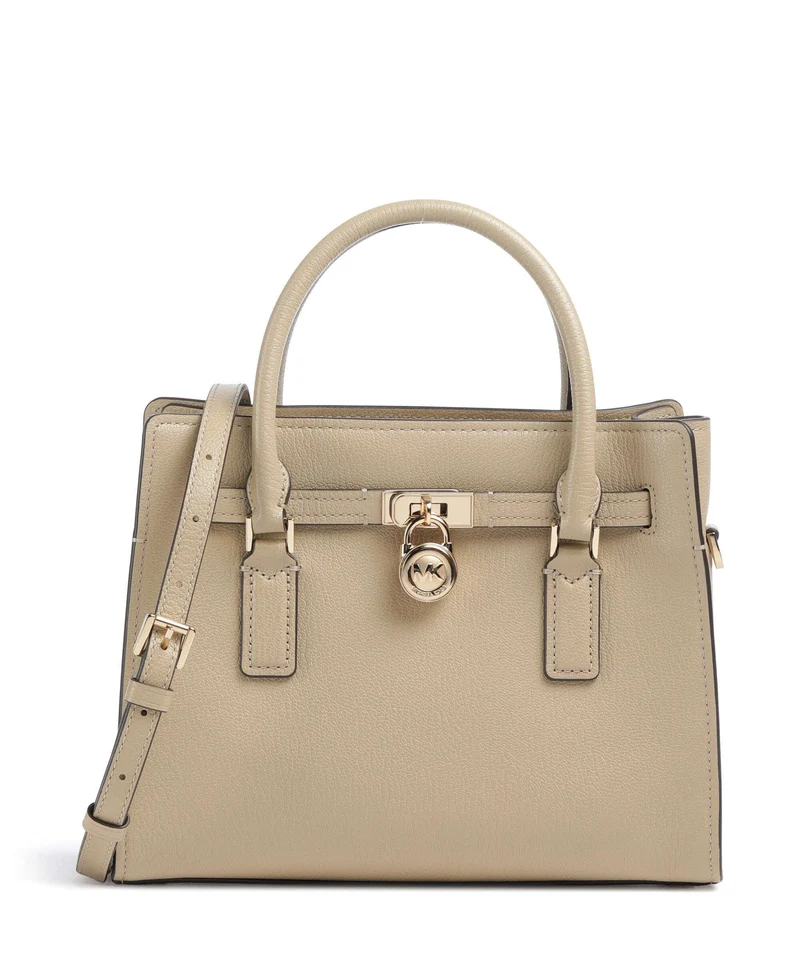 Michael Kors Hamilton Moderne Small Borsa a mano khaki