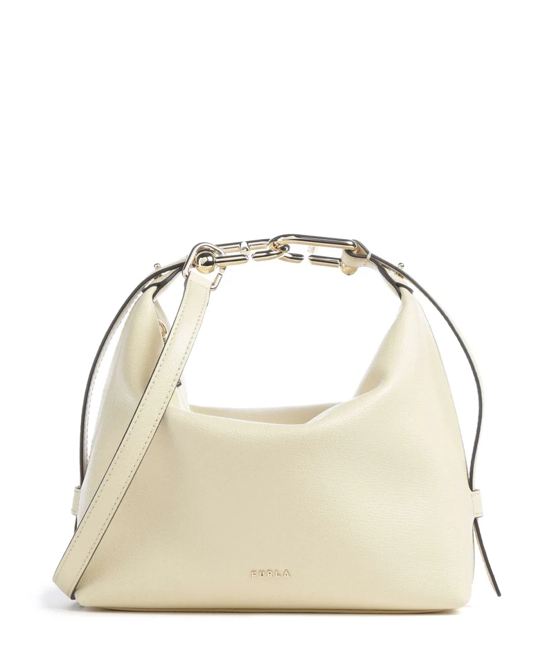 Furla Tonie Mini Borsa a spalla cremino