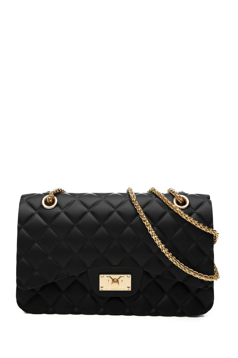 Borsa Marc Ellis Flat Falcon M Da Donna Nera In Pu