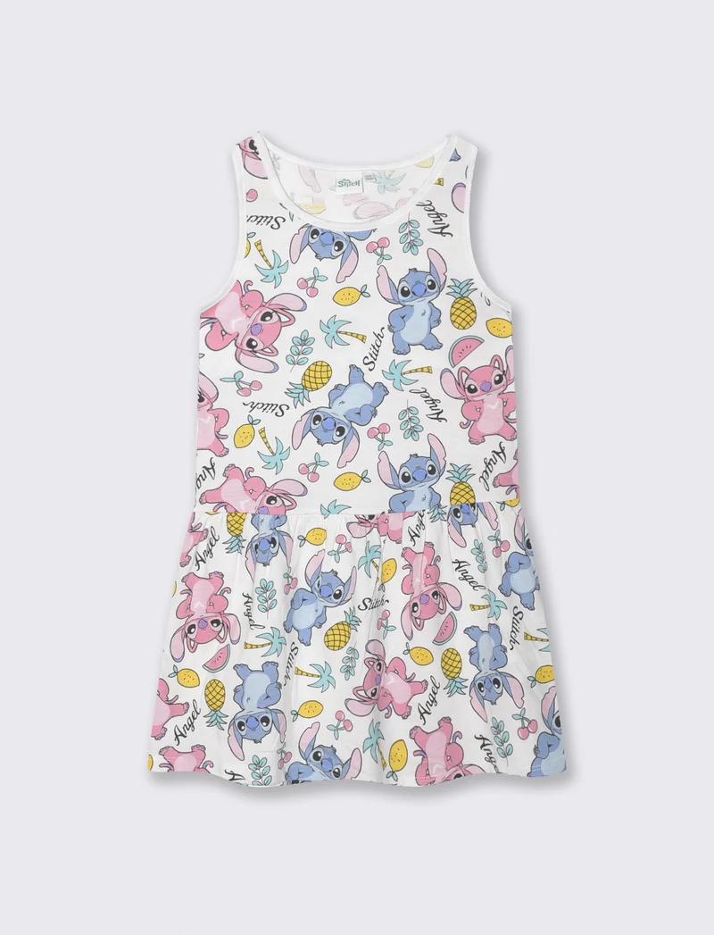 Abito in cotone con stampe by Stitch - Fantasia