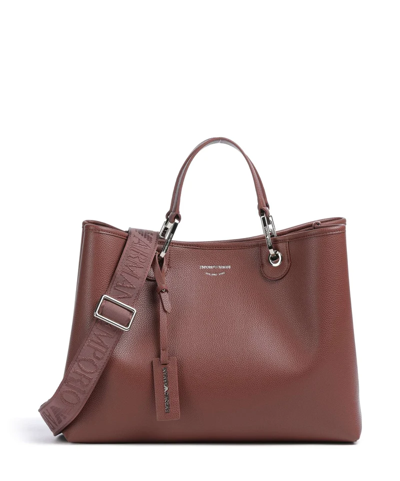 Emporio Armani My EA M Borsa a mano gianduia/navy