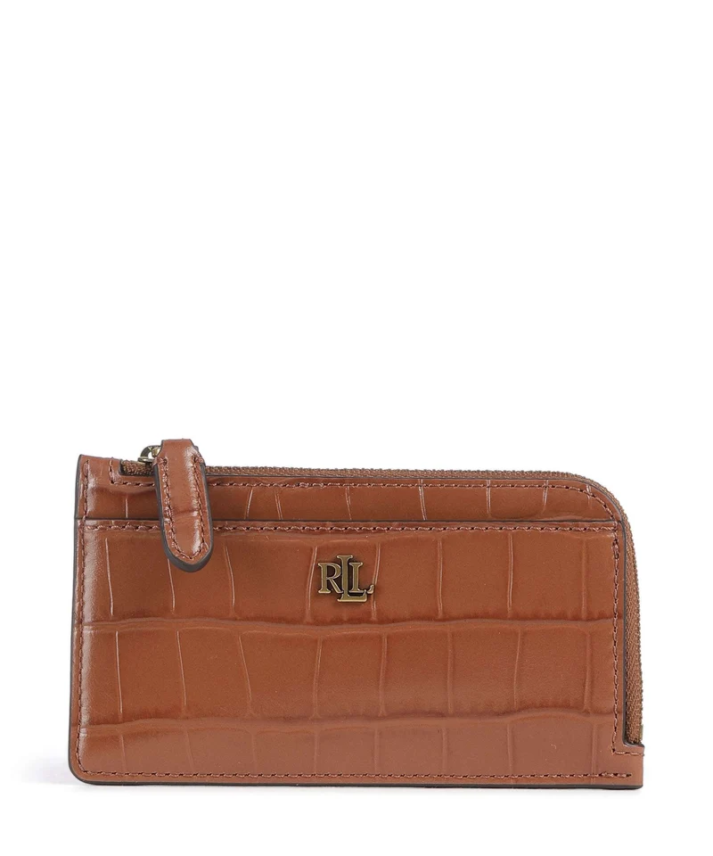 Lauren Ralph Lauren Small Porta carte di credito lauren tan