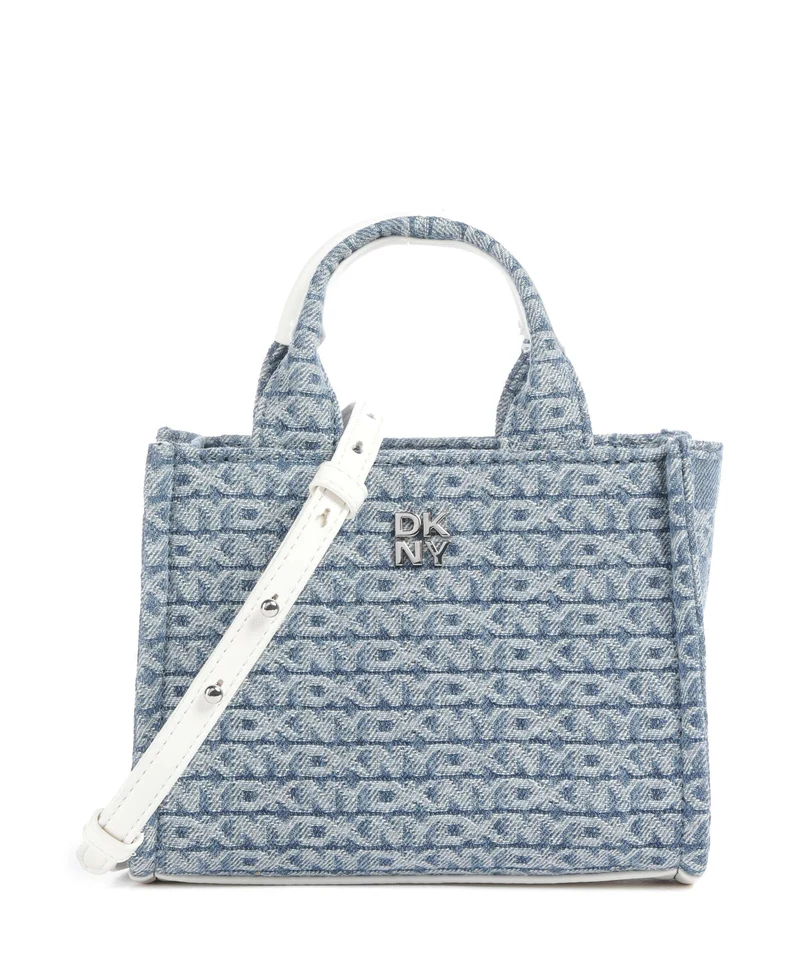 DKNY Hadlee Mini Borsa a mano denim
