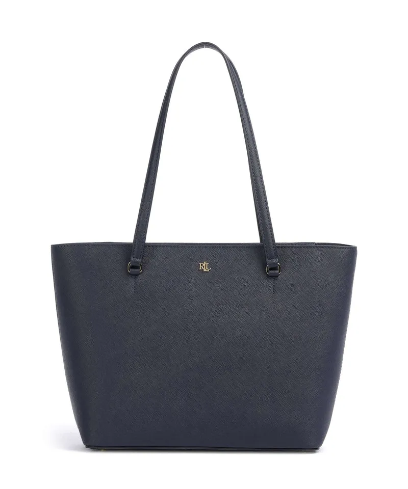 Lauren Ralph Lauren Karly Medium Borsa shopper refined navy
