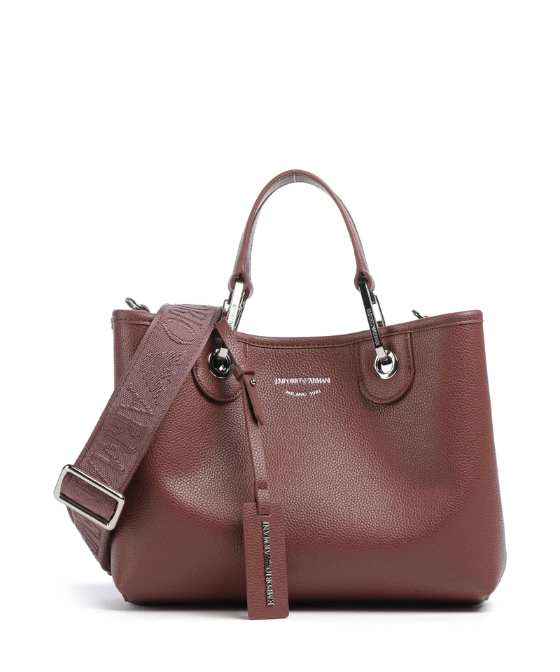 Emporio Armani My EA S Borsa a mano gianduia/navy