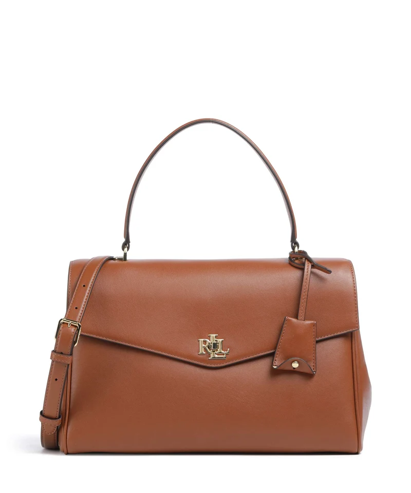 Lauren Ralph Lauren Farrah Medium Borsa a mano lauren tan