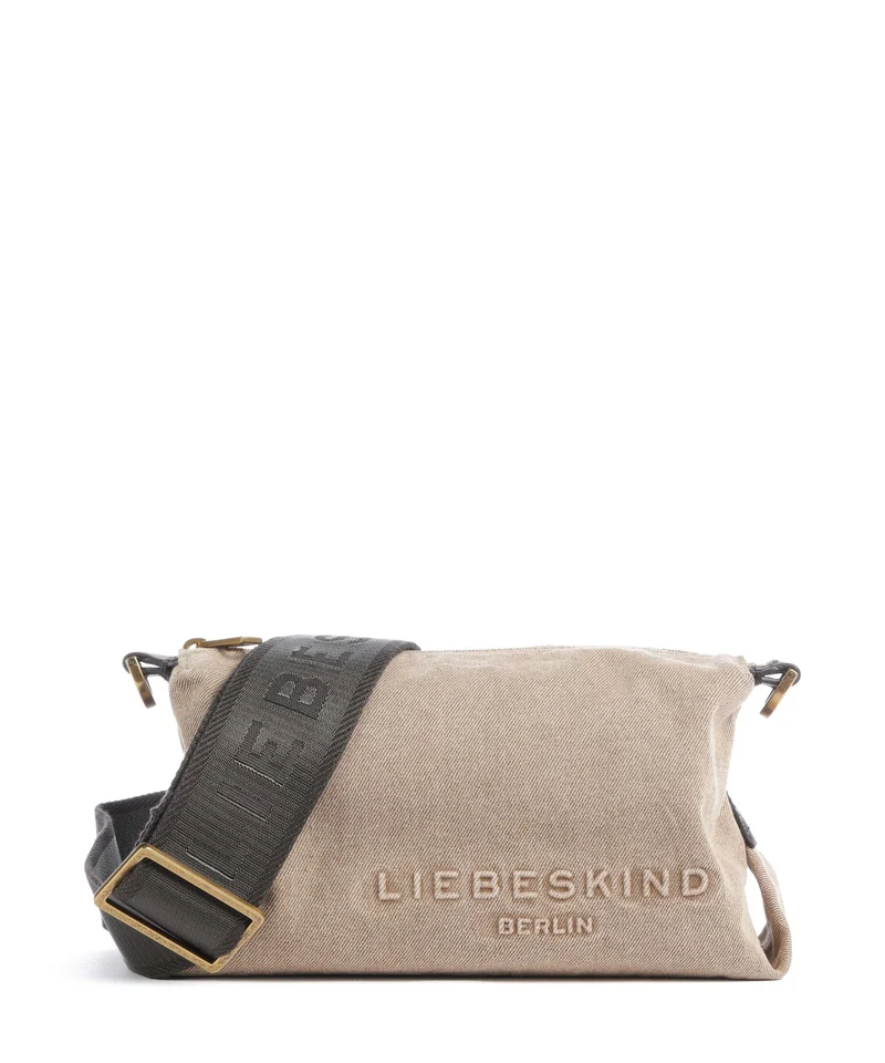 Liebeskind Elvira Denim S Borsa a tracolla beige
