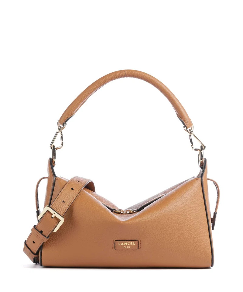 Lancel Louison M Borsa a spalla camel