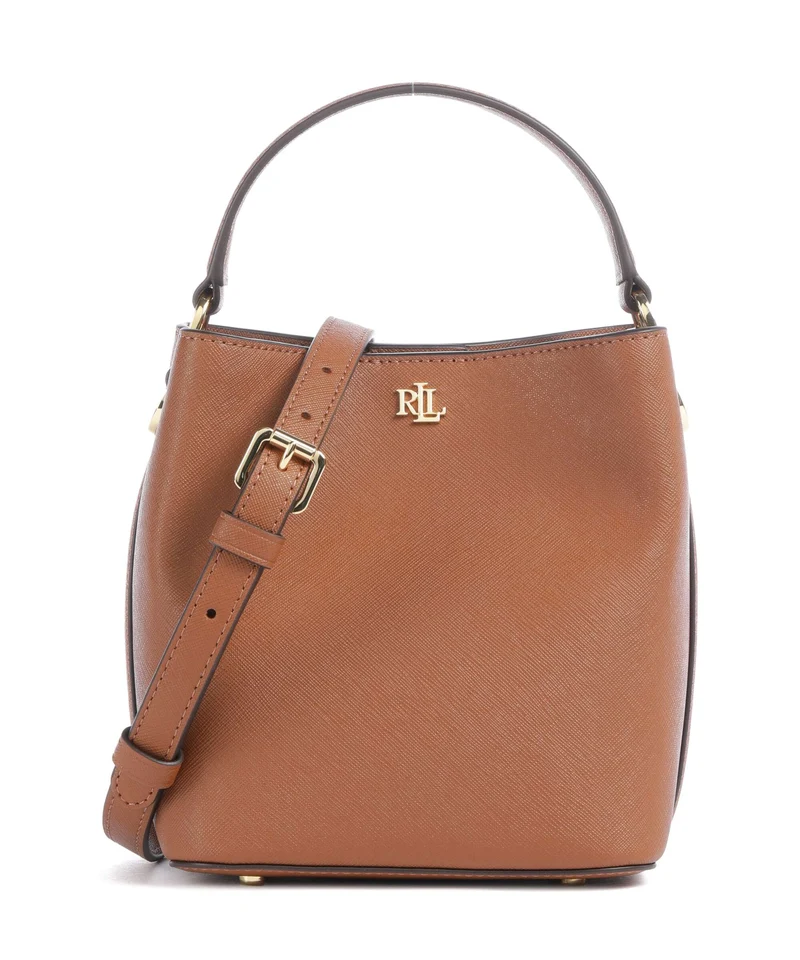 Lauren Ralph Lauren Reese Small Borsa a secchiello lauren tan