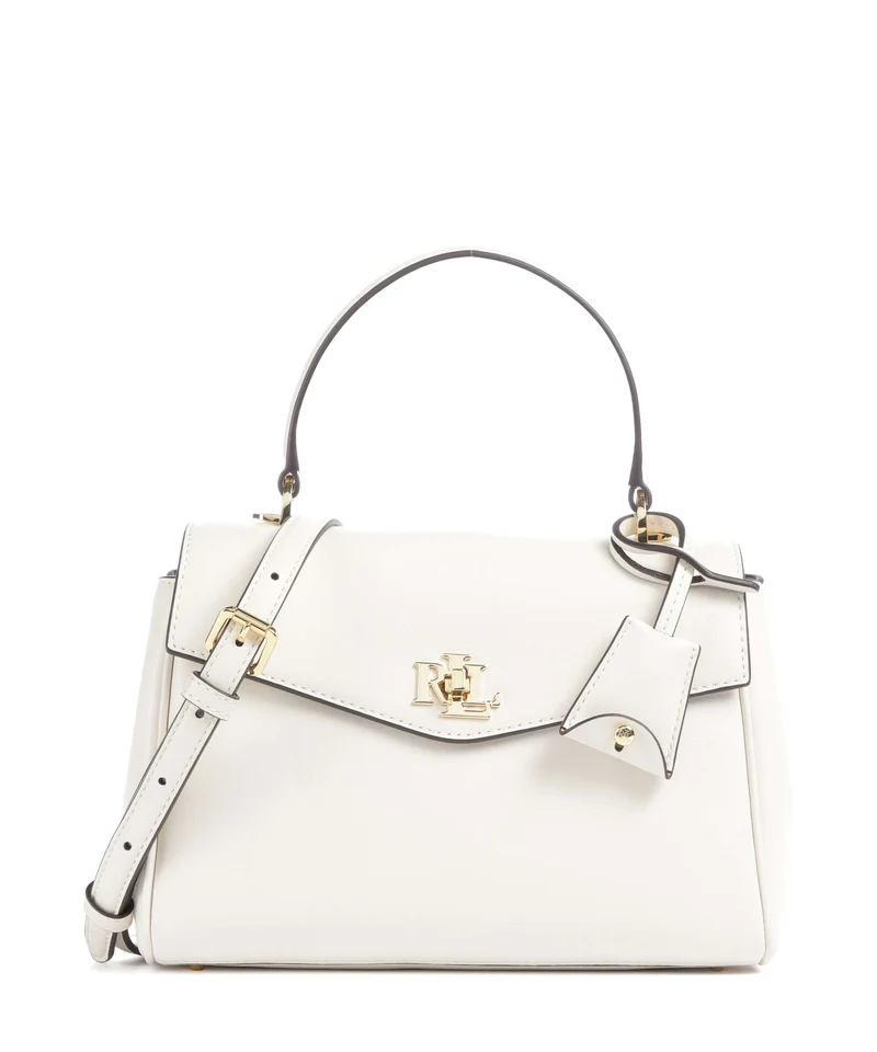 Lauren Ralph Lauren Farrah Small Borsa a mano soft white