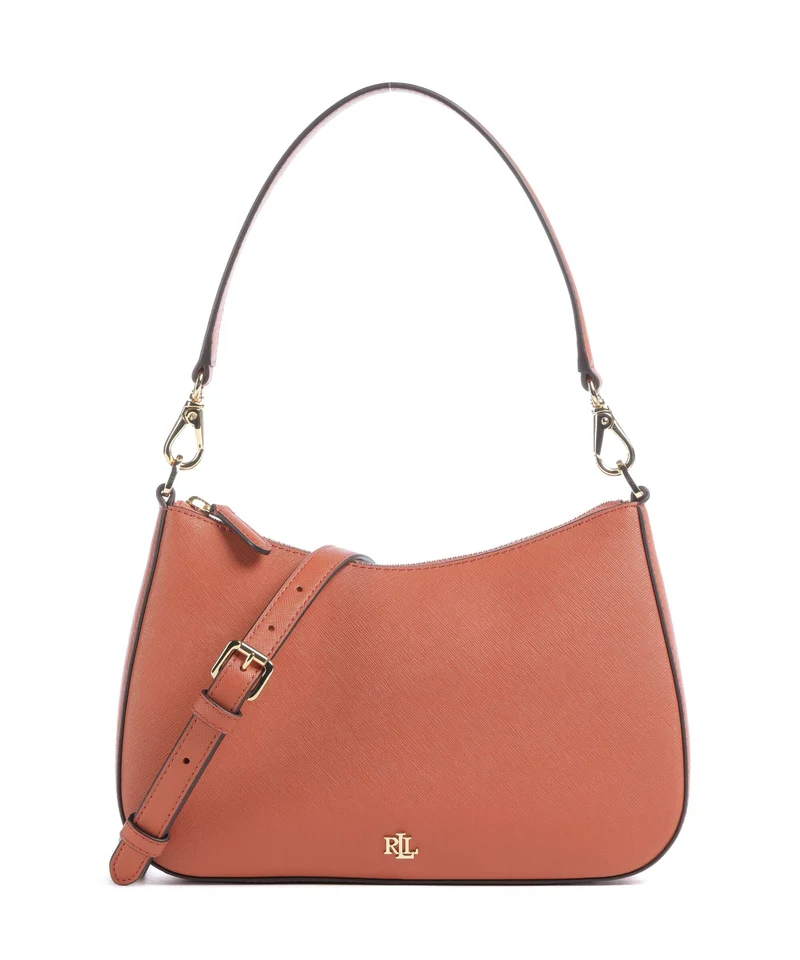 Lauren Ralph Lauren Danni 26 Borsa a spalla red terracotta