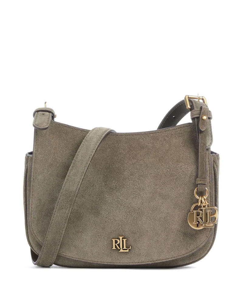 Lauren Ralph Lauren Marcy Medium Borsa a tracolla botanic green
