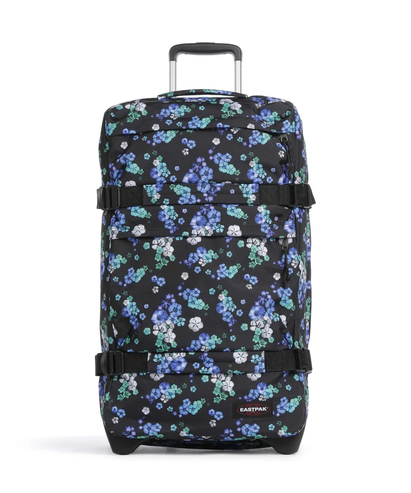 Eastpak Transit'R Plus Core M Borsone trolley floral bloom/black