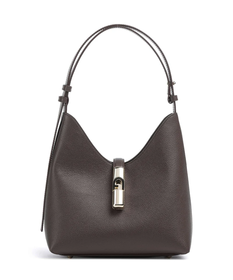 Furla Goccia S Borsa a spalla cioccolato