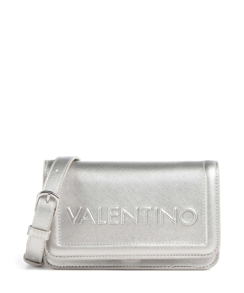 Valentino Bags Pandia Re Borsa a tracolla argento