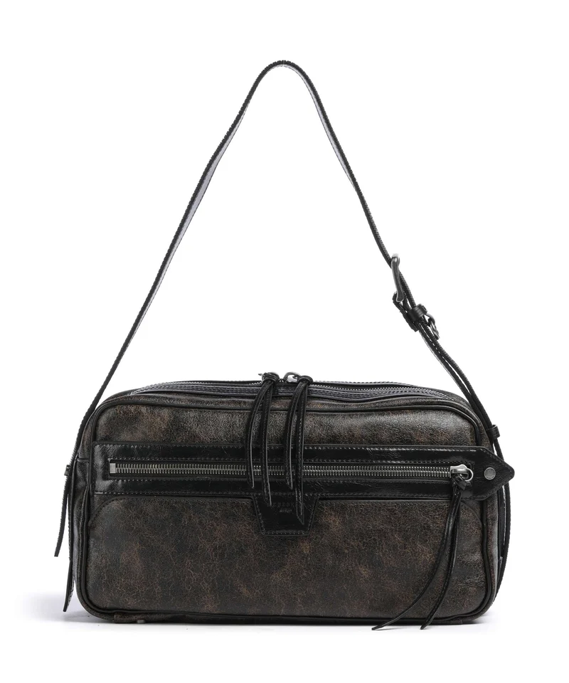 Liebeskind Juno Vintage PU M Borsa a spalla deep soil