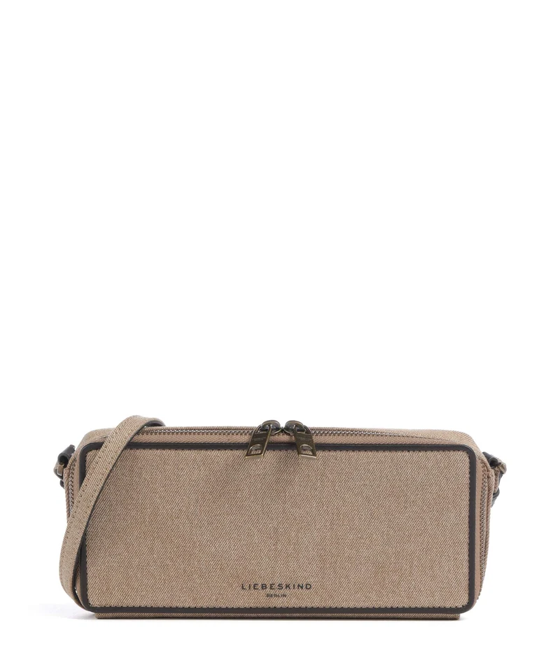 Liebeskind Juno Denim XS Borsa a tracolla beige