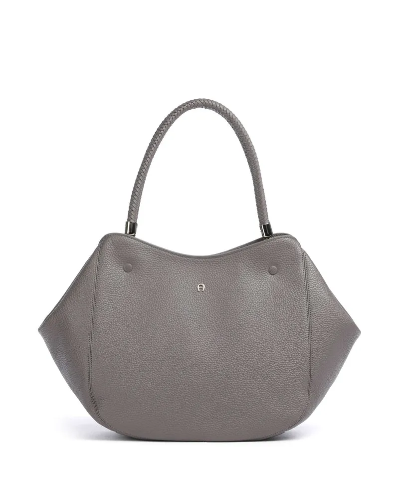 Aigner Carré Soft L Borsa shopper ash grey