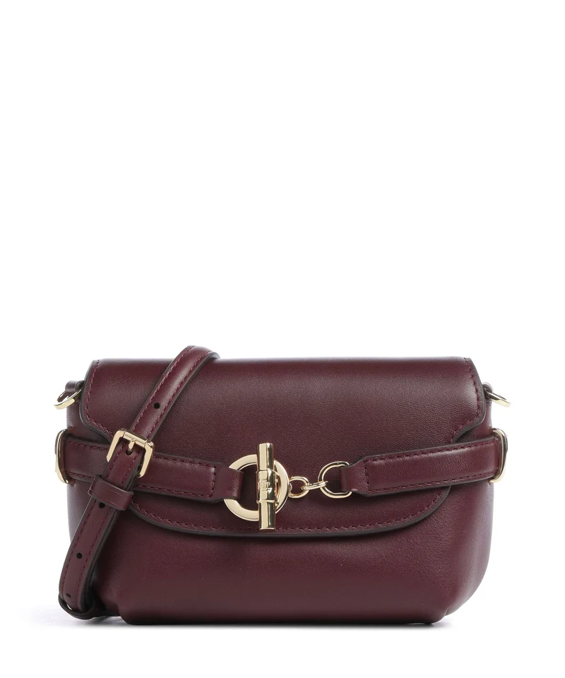 Lauren Ralph Lauren Blaike Small Borsa a tracolla dark garnet