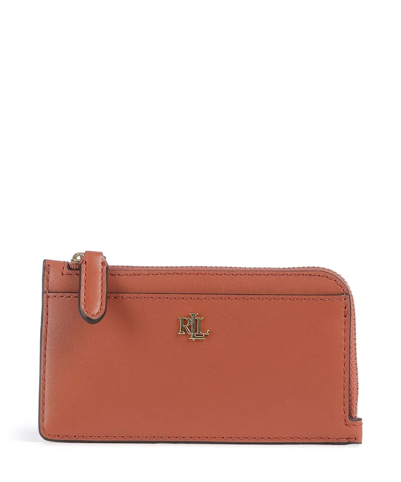 Lauren Ralph Lauren Porta carte di credito red terracotta