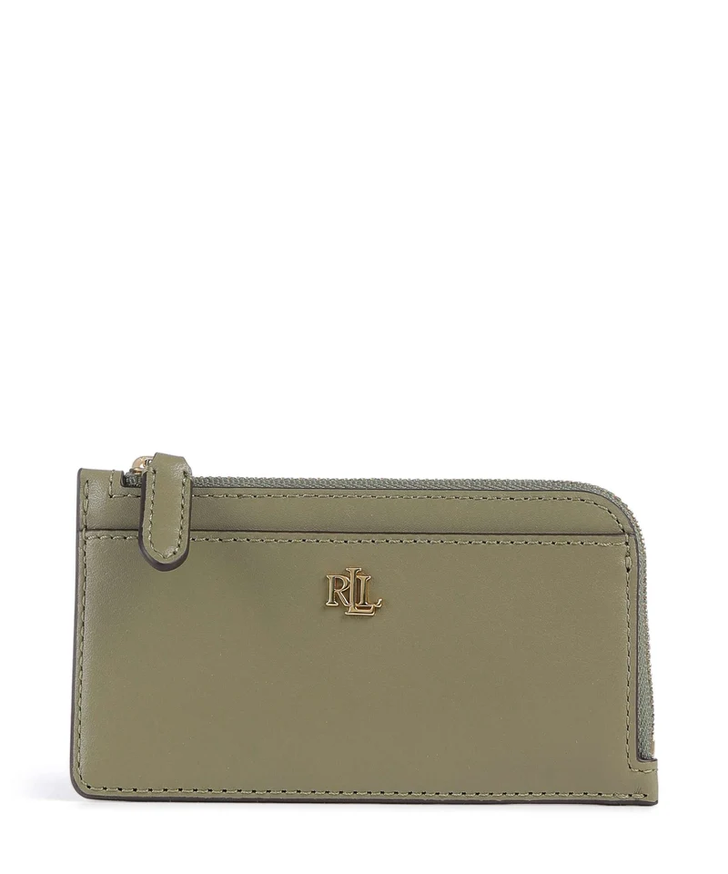 Lauren Ralph Lauren Porta carte di credito sage green