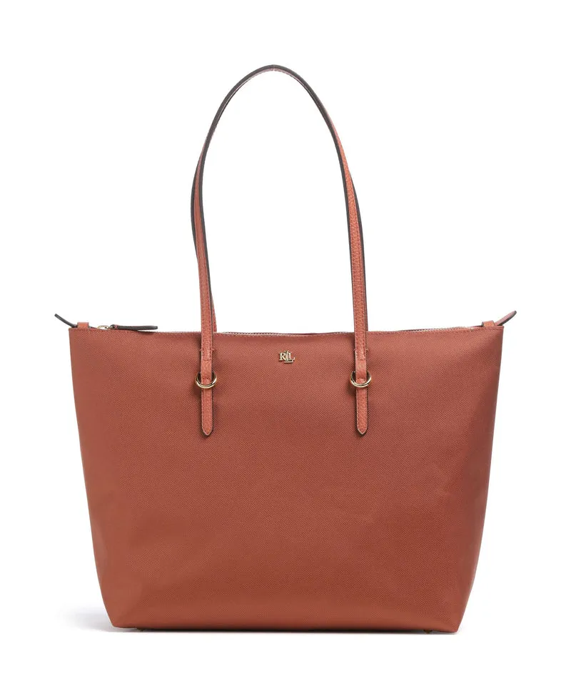 Lauren Ralph Lauren Keaton 26 Borsa shopper red terracotta