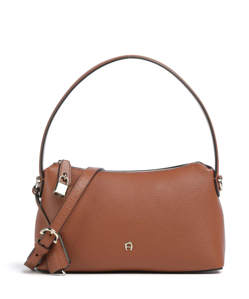 Aigner Delia S Borsa a spalla cognac brown