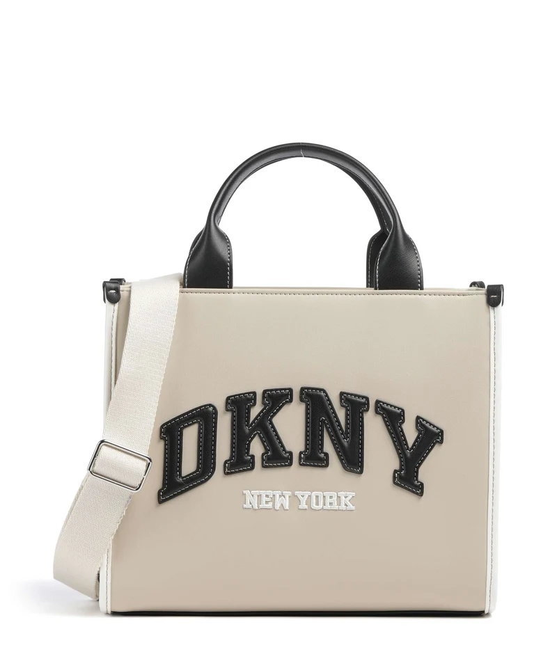 DKNY Hadlee Medium Borsa a mano light taupe
