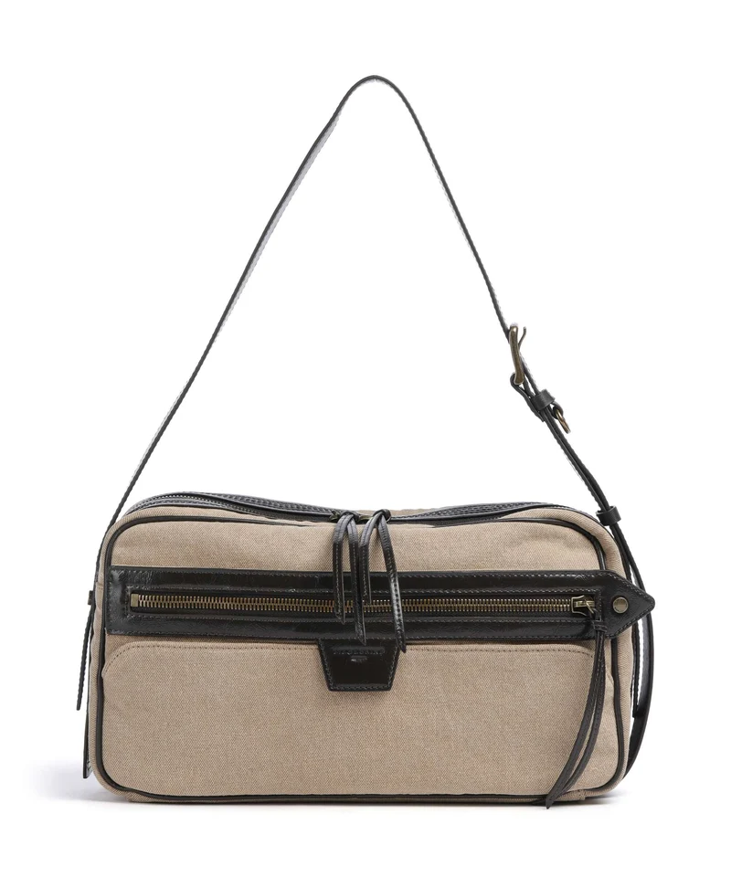 Liebeskind Juno Denim M Borsa a spalla beige