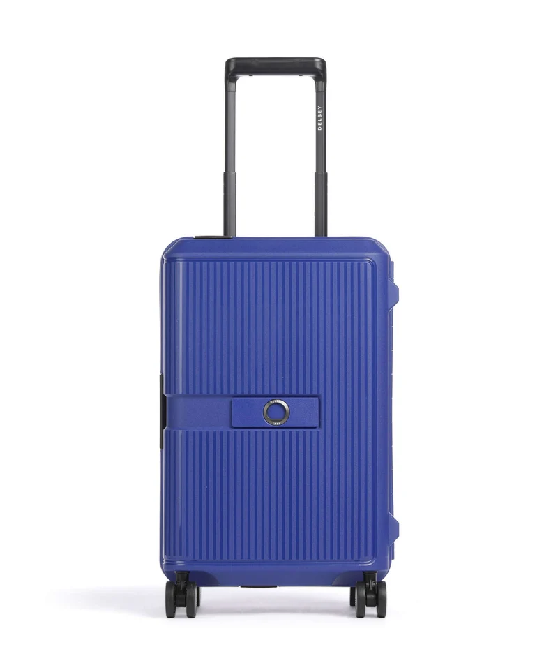 Delsey Paris Vauban Valigia trolley (4 ruote) electric blue