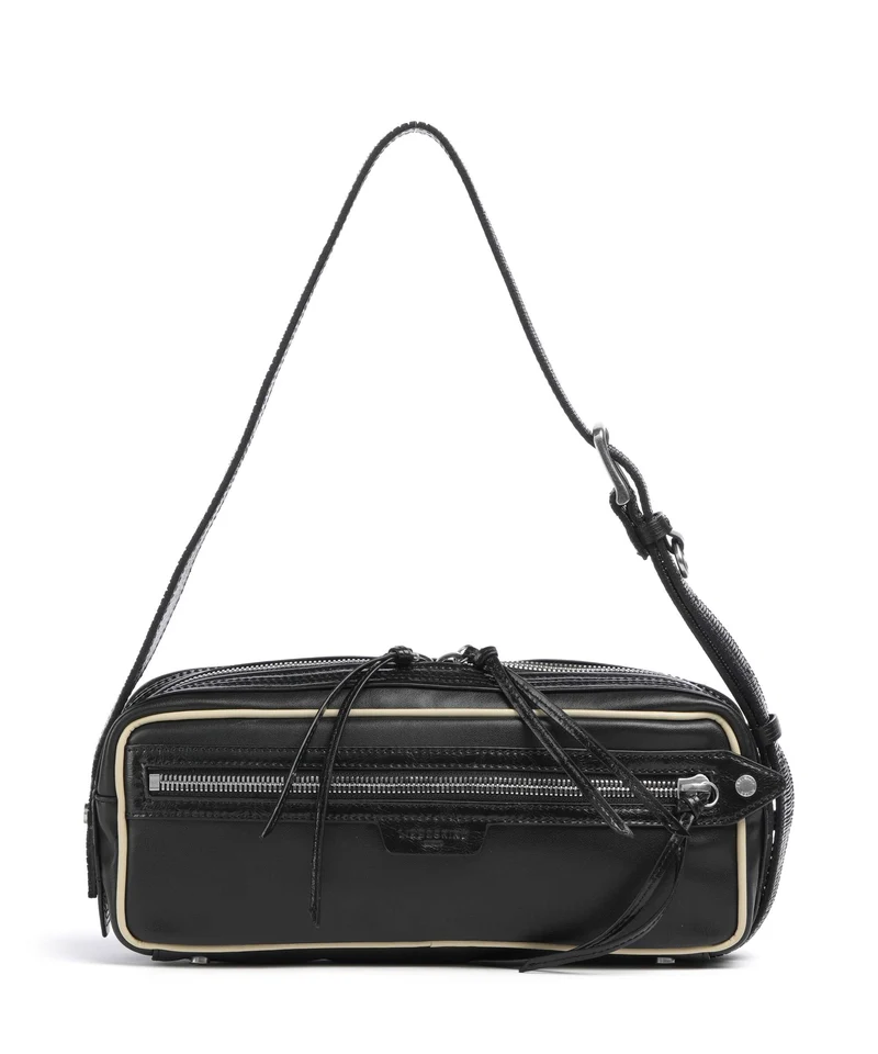 Liebeskind Juno Soft Calf S Borsa a spalla black