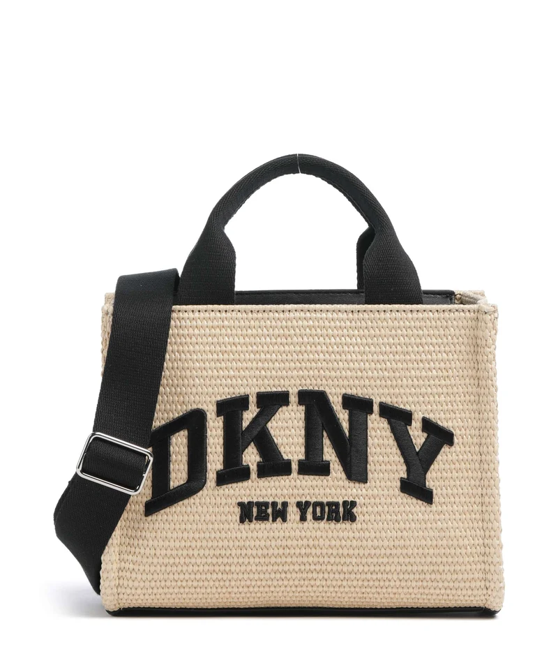 DKNY Hadlee Small Borsa a mano natural/black