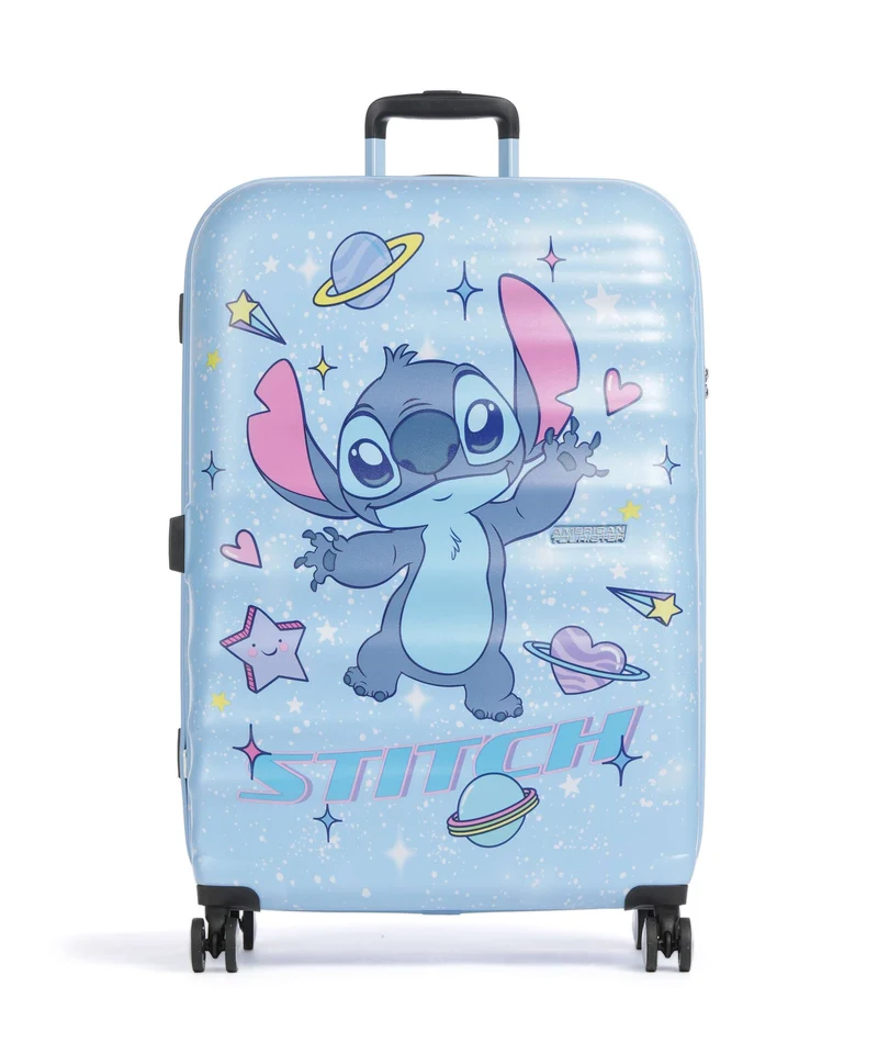 American Tourister Wavebreaker Disney Valigia trolley (4 ruote) stitch universe