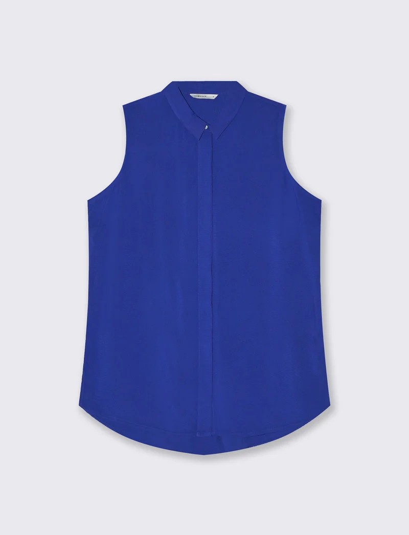 Camicia Giro Manica Basica - Royal