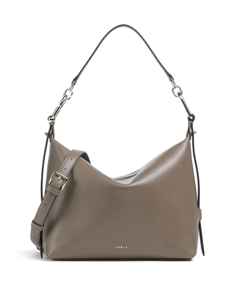 Furla Tonie M Borsa hobo muddy gray
