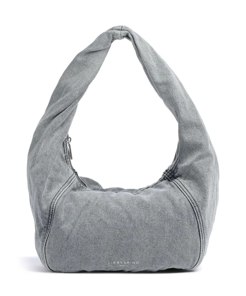 Liebeskind Farrah II Denim M Borsa hobo blue denim