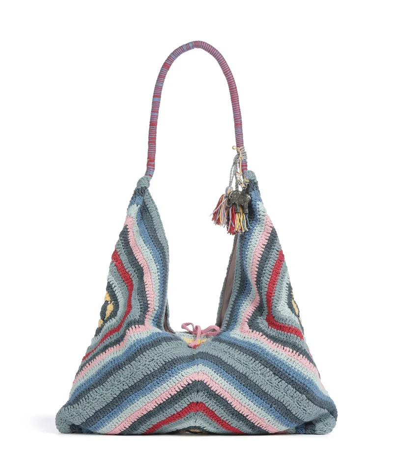 Anokhi Borsa shopper blue