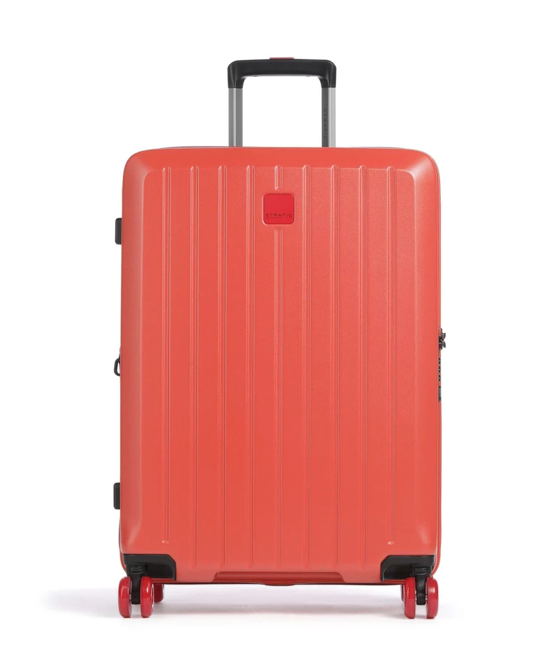 Stratic Buzz Valigia trolley (4 ruote) rosso/clay