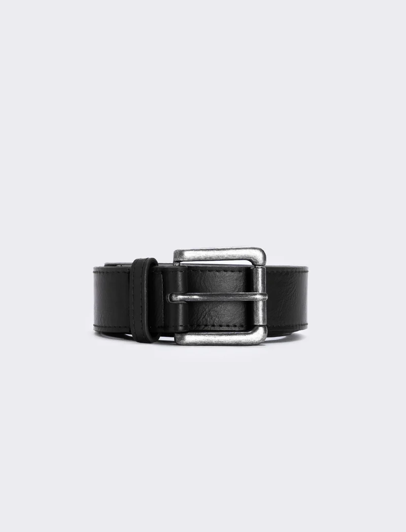 Cintura fusto con cucitura elegante - Nero