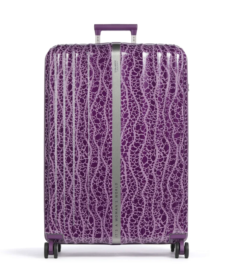 Travelite Lascana Edition Valigia trolley (4 ruote) plum