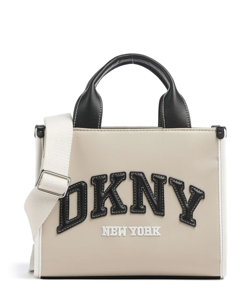 DKNY Hadlee Small Borsa a mano light taupe