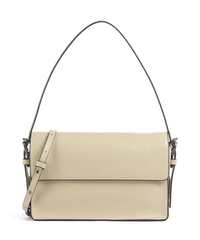 Liebeskind Audrey Recycled Lack Distressed S Borsa a spalla biscotti